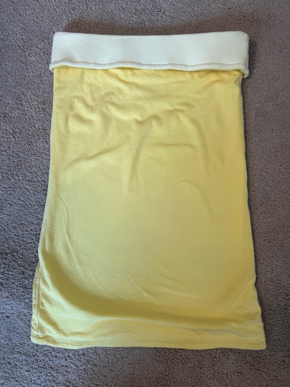 American Eagle Yellow strapless top - Picture 5 of 10